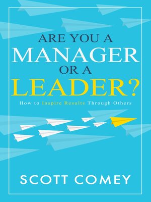 cover image of Are You a Manager or a Leader?